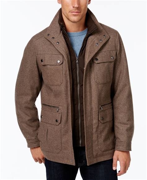 macy michael kors coat for men